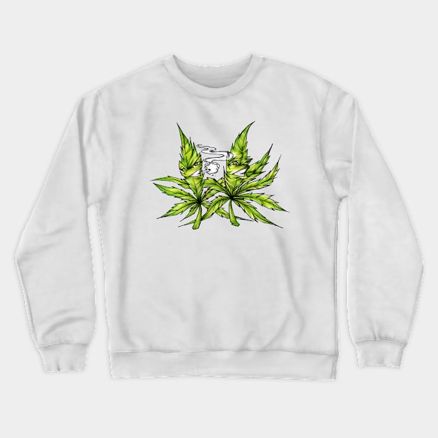 BEST BUDS Crewneck Sweatshirt by Basic Lee